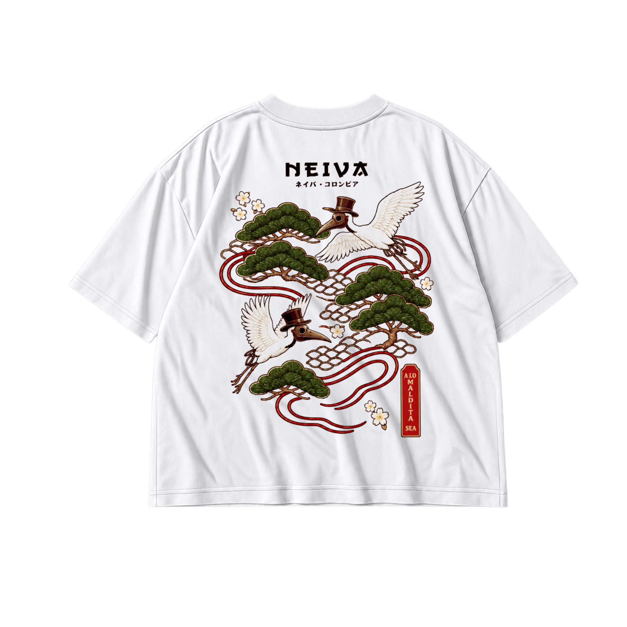 Camiseta: Los Manes Del Sombrero